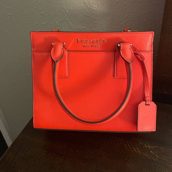 Kate Spade Red Handbag - Picture 2 of 5